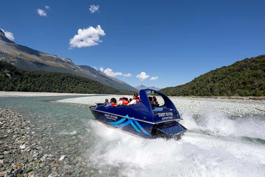 From Queenstown: Dart River Wilderness Jet Boat Experience - Check-in at the Glenorchy base