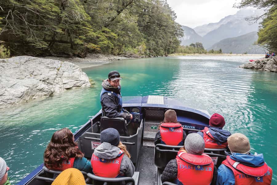 From Queenstown: Dart River Wilderness Jet Boat Experience - The Queenstown to Glenorchy drive