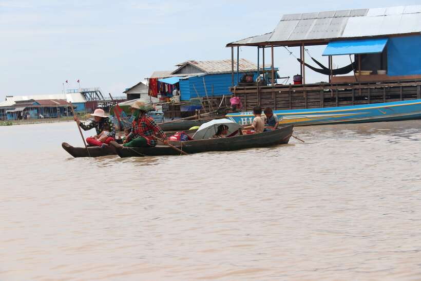 From Siem Reap: Tonle Sap Floating Village Tour - The 10:00 pickup and ride from Siem Reap