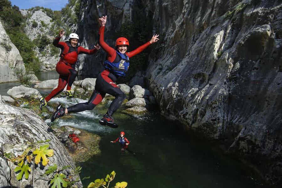 From Split: Canyoning on the Cetina River - From Split to Zadvarje and the Cetina canyon