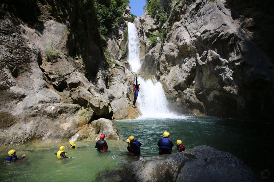 From Split: Canyoning on the Cetina River - The hardest part comes before the swimming