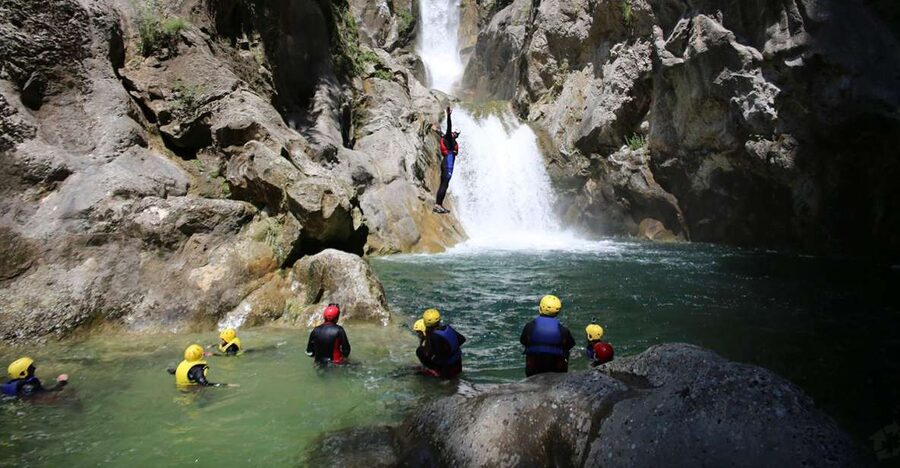 From Split: Canyoning on the Cetina River - Jumps, tunnels, and optional thrills