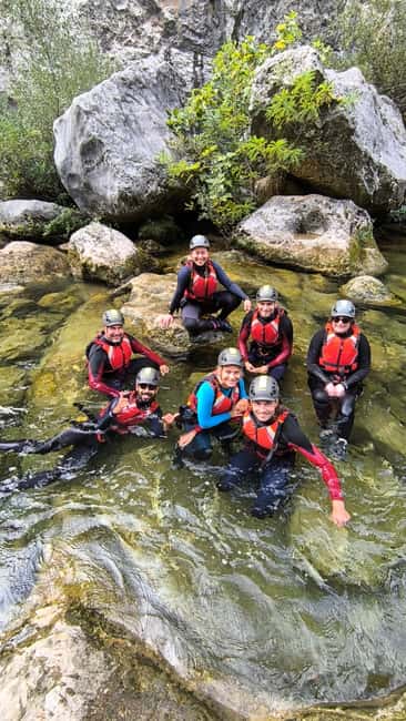 From Split/Omiš: Canyoning Cetina River + Free Photos/Video - Leaving the river by the short steep climb