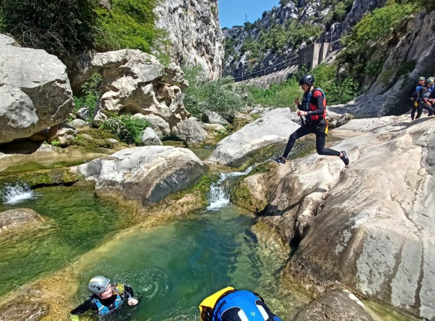 From Split/Omiš: Canyoning Cetina River + Free Photos/Video - What the $57 price really covers