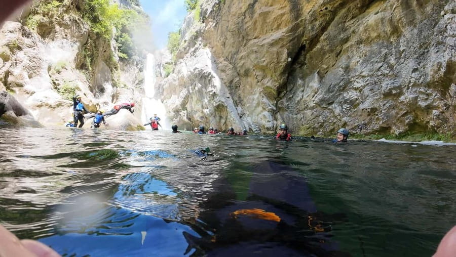 From Split/Omiš: Canyoning Cetina River + Free Photos/Video - Getting fitted for the river