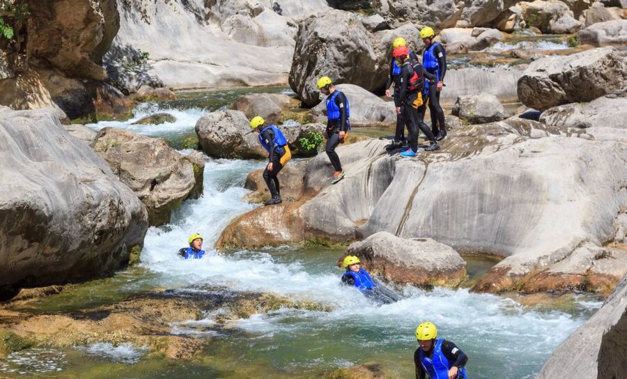From Split or Zadvarje: Cetina River Canyoning - Basic canyoning or the more demanding route