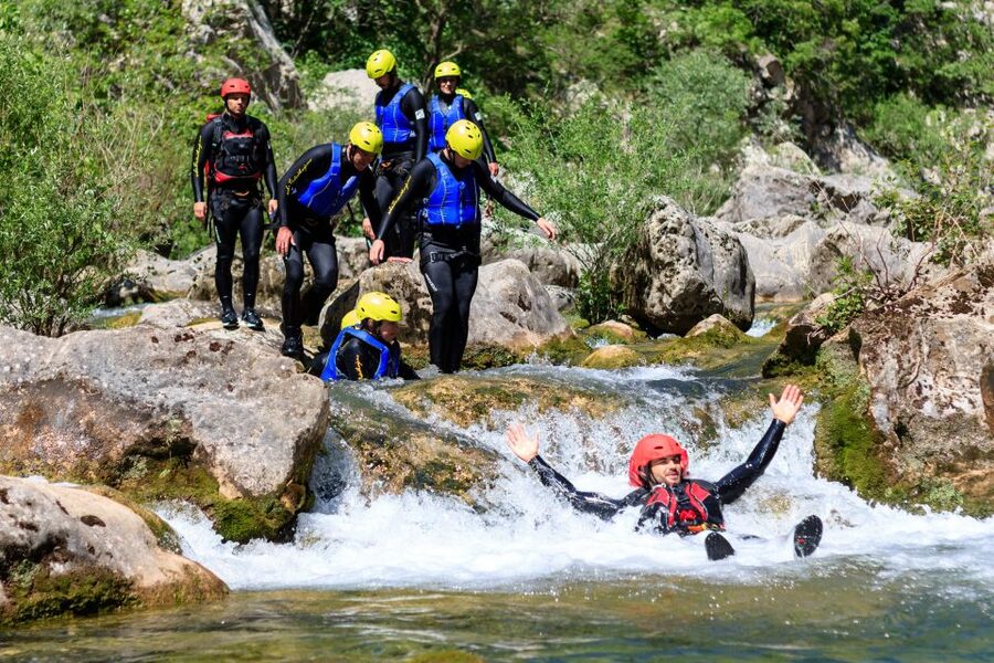 From Split or Zadvarje: Cetina River Canyoning - Gubavica waterfall and the quietest part of the route