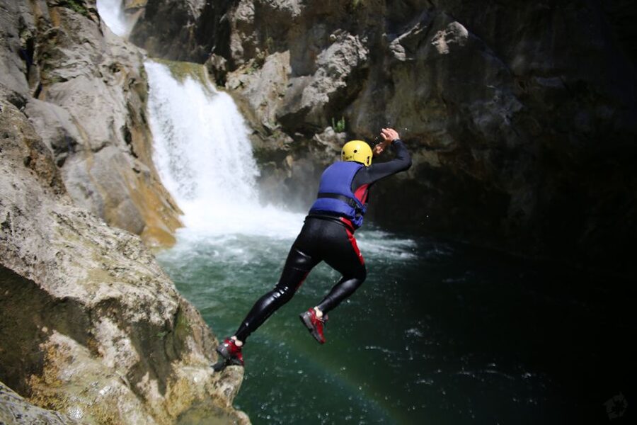 From Split or Zadvarje: Extreme Canyoning on Cetina River - Swimming, scrambling, and small rapids