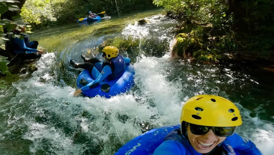 From Split: River Tubing on Cetina River - From Split to Zadvarje and the canyon base