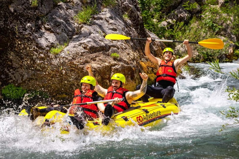 From Split/Šestanovac: Whitewater Rafting on Cetina River - From Split to the Cetina canyon