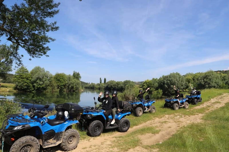 From Split: Three Rivers Quad Tour with Swimming and Lunch - Key points at a glance