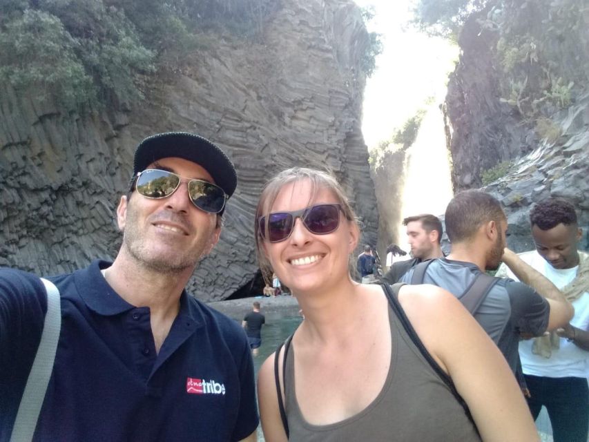 From Taormina: Mount Etna and Alcantara River Tour - Sicilian honey and olive oil after the cold mountain
