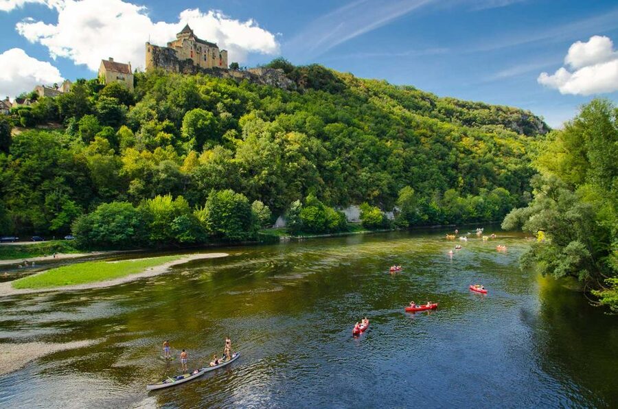 From Vitrac: Dordogne River Canoe Rental - Beynac, Fayrac, and the final stretch