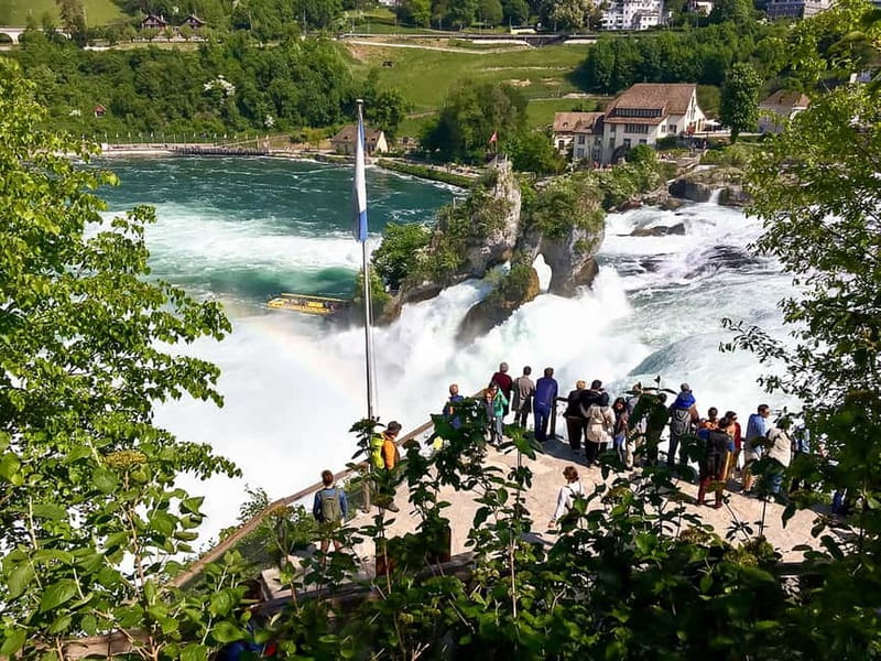 From Zurich: Rhine Falls Coach Tour with Entry Tickets - Marthalen, vineyards, and the road north