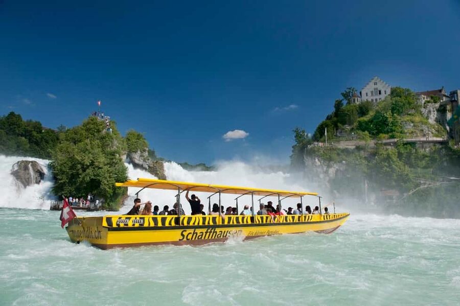 From Zurich: Rhine Falls Coach Tour with Entry Tickets - The optional boat ride, the tour’s most exciting choice