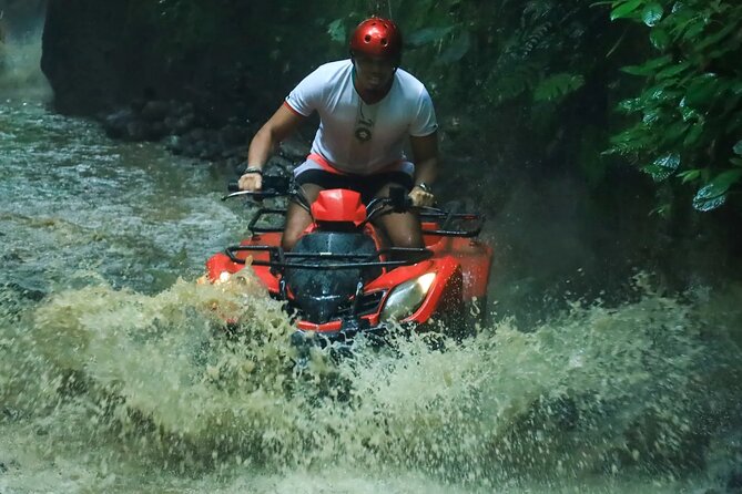 Full Day ATV Quad Bike and River Tubing Experience in Bali - The ATV route through rice paddies and villages