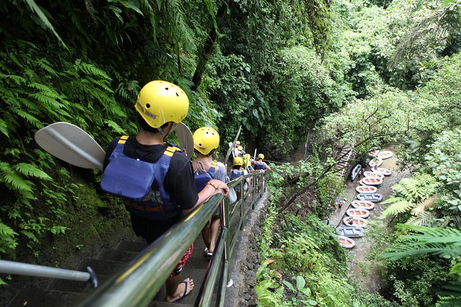 Full-Day Ayung River White Water Rafting and Ubud Tour - Walking Through the Sacred Monkey Forest
