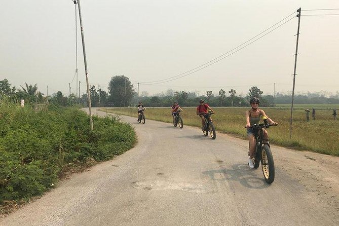 Full-day E-bike Countryside and Nam Phrae (flat-hilly, GUIDED) - Pickup timing and the shape of the day