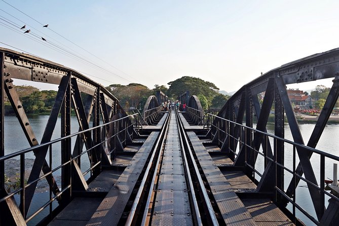 Full-Day Kanchanaburi River Kwai & Death Railway Private Tour - Reaching the River Kwai Bridge by boat