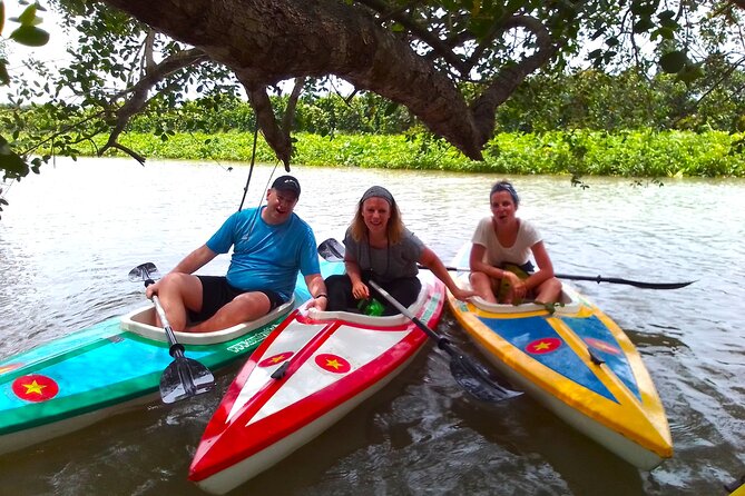 Full Day Off The Beaten Track the Mekong Delta. - Kayaking through smaller Mekong waterways
