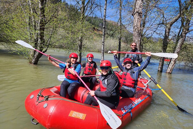 Full Day Whitewater Rafting Trip Trinity River California - The creek-canyon walk and two-tiered waterfall