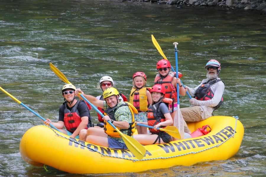 Gallatin Gateway: Rafting Trip on the Gallatin River (I-III) - Getting fitted for wetsuits and river gear
