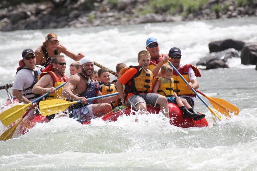 Gardiner: Yellowstone River Half-Day Whitewater Rafting - Getting fitted for the river