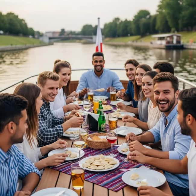 Gdańsk: Motława River Cruise with Pierogi Tasting - What the 70-Minute Route Gives You