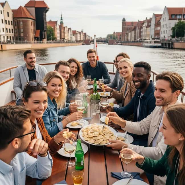 Gdańsk: Motława River Cruise with Pierogi Tasting - Guides Who Add More Than Directions