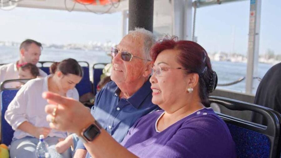 Gold Coast: 1-Hour Land and Water Duck Tour - The commentary is friendly, but sound quality can vary