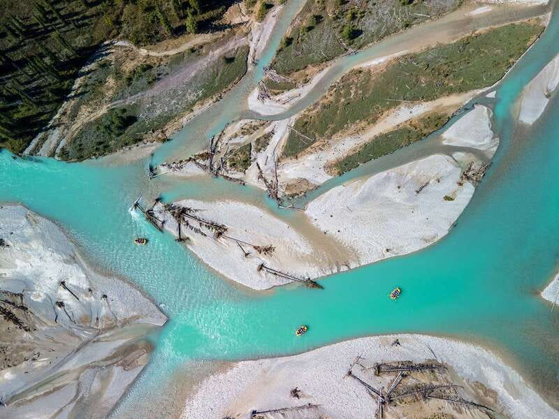 Golden, BC: Kicking Horse River Family Rafting with Lunch - The 25-minute ride toward the Kicking Horse River