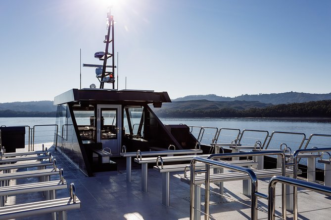 Gordon River Cruise departing from Strahan - The Gordon River under electric power