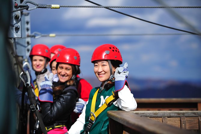 Gravity New River Gorge Zip Lines - Training first, then the 500-foot and 450-foot lines