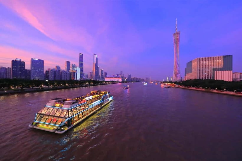 Guangzhou: Pearl River 1-hour Night Cruise (Optional Piers) - Choosing the right pier for your evening