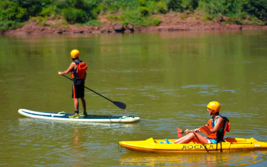 Guided Hike and Kayak or SUP River Tour w/ Transfer - Kayak or SUP, and the important catch
