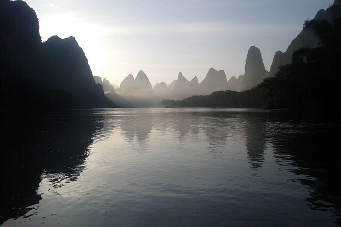Guilin Highlights Tour Li River to Yangshuo and Xianggong Hill - Four hours among the Li River karst peaks