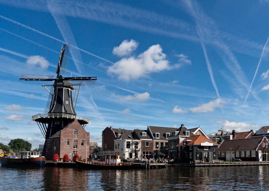 Haarlem: Dutch Windmill & Spaarne River Sightseeing Cruise - Teylers Museum from the river