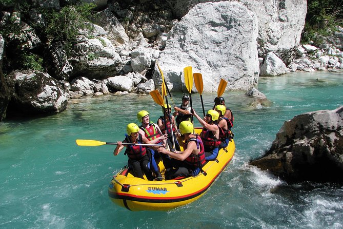 Half Day Rafting On Soca River - What makes the scenery special from the raft