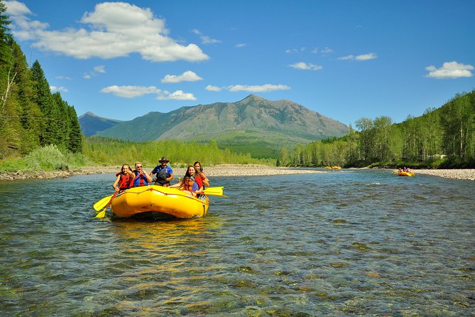 Half Day Scenic Float on the Middle Fork of the Flathead River - A quiet river beside Glacier National Park