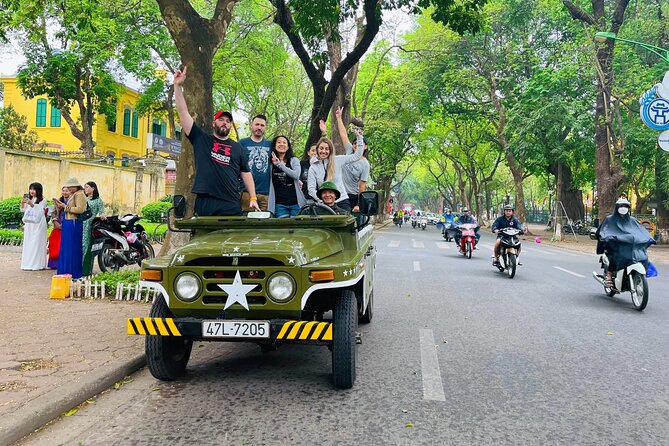 Hanoi Jeep Tour: Red River Countryside+ Backstreet+ Train-street - Why the Jeep works so well in Hanoi