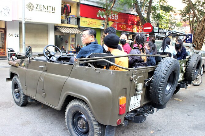 Hanoi Jeep Tours Led By Women: City & Red River Half Day - Huu Tiep Lake and the B-52 wreck bring history close to home