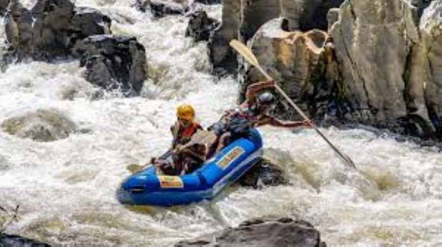 Hazyview: White Water Rafting on Sabie River - The scenery and wildlife between the rapids