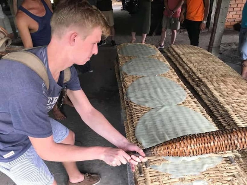HCM: 2-Day Mekong Floating Market with Cooking & Bike Ride - A quiet sampan ride through small canals
