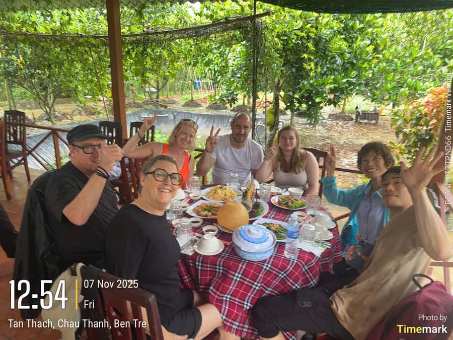HCM: Authentic Mekong Delta - Boat, TukTuk, Khot Cake Making - The guides make a real difference