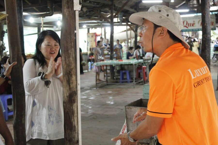 HCM: Mekong Delta, My Tho & Ben Tre Coconut Village - Ben Tre and the making of coconut candy