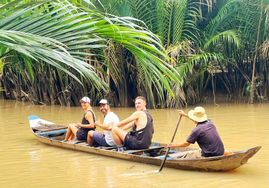 HCMC: Mekong Delta Less-Touristy One-Day Tour to Ben Tre - Cycling through the villages, with a tuk-tuk backup