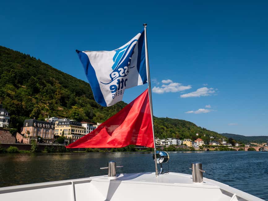 Heidelberg: Neckar River Sightseeing Boat Tour with Drink - Key points to know before boarding