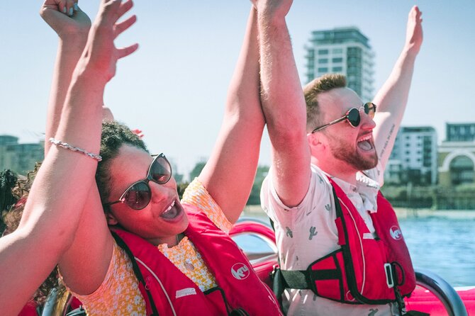 High-Speed Thames River Speedboat in London - The slower Thames ride gives you your bearings