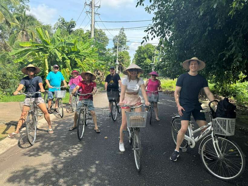 Ho Chi Minh City: 2-Day Bike & Kayak Mekong Delta Tour - Day one: from Ho Chi Minh City to orchards and rice fields