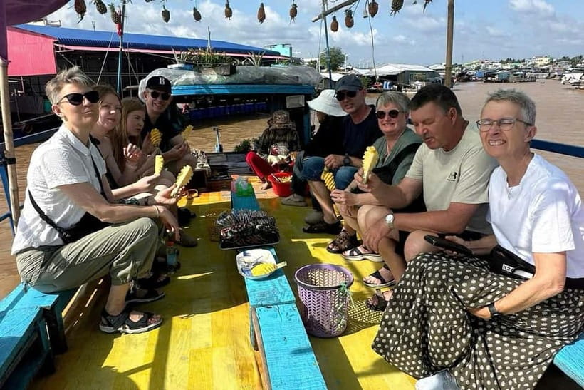 Ho Chi Minh City: 2-Day Mekong Delta & Floating Market Tour - Tortoise Islet and lunch in an orchard